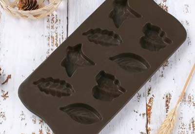 Leaf Shape Silicone Chocolate Mold