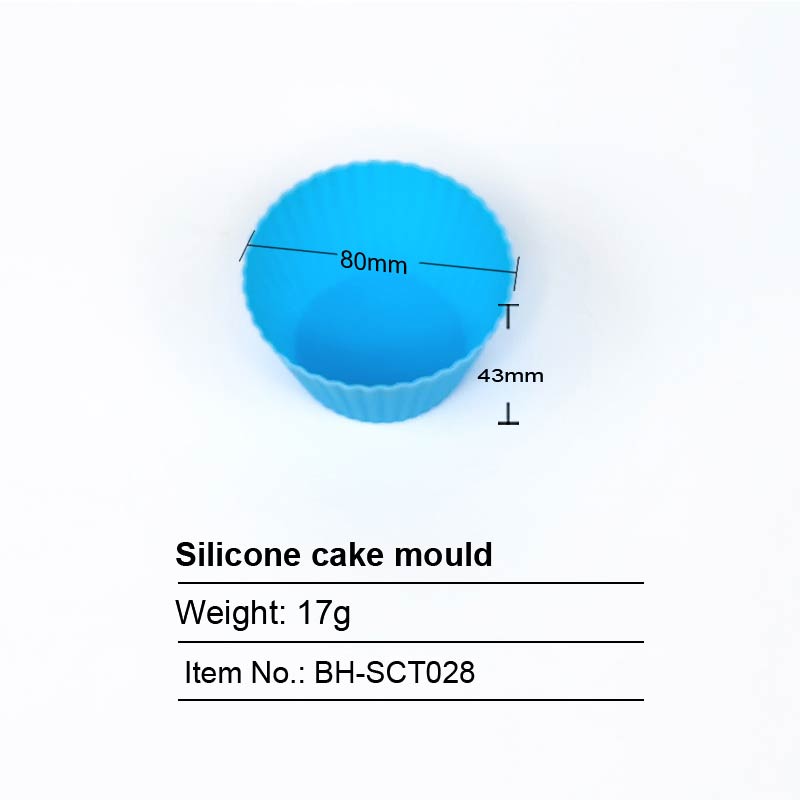 Individual Silicone Cupcake Molds