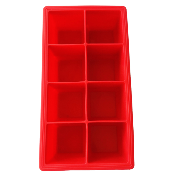 Large Silicone Ice Cube Trays with Lids
