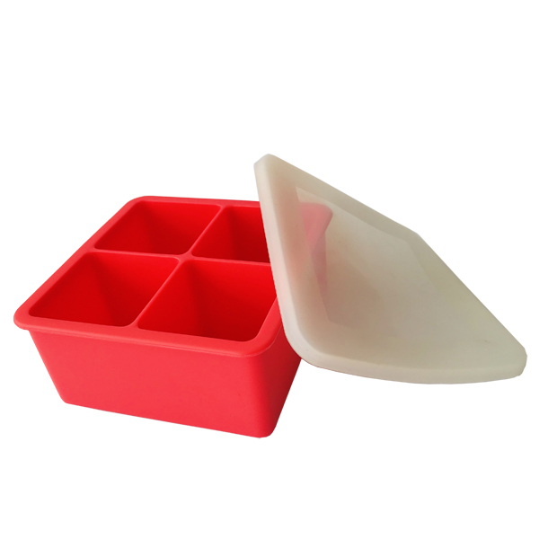Silicone Ice Tray with Lid