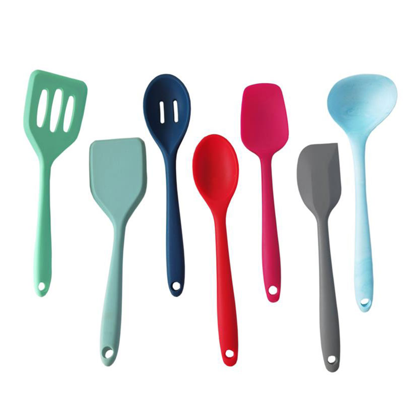 7pcs of all Silicone Utensils-BH-SKU004