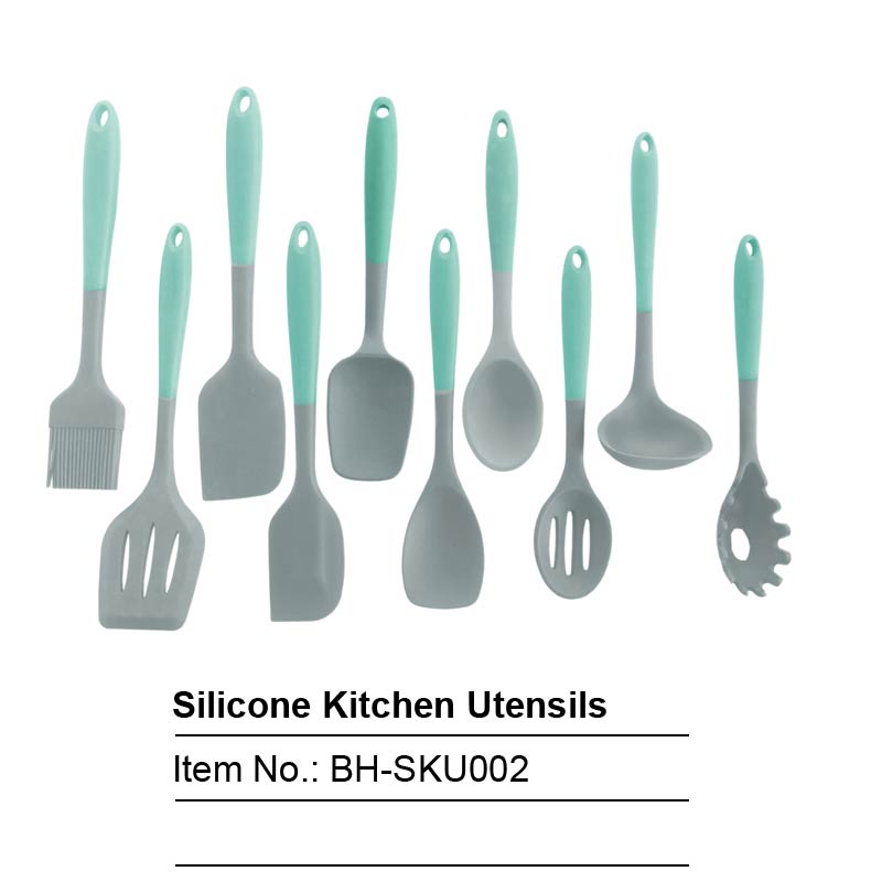 10pcs of silicone utensils set
BH-SKU001